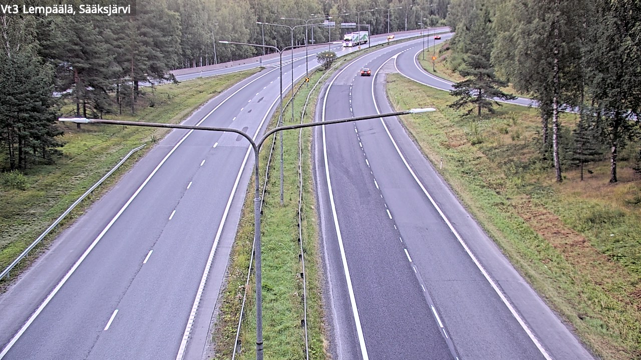 Weather Camera Image Road 3 Lempäälä, Sääksjärvi, Lempäälä, Pirkanmaa