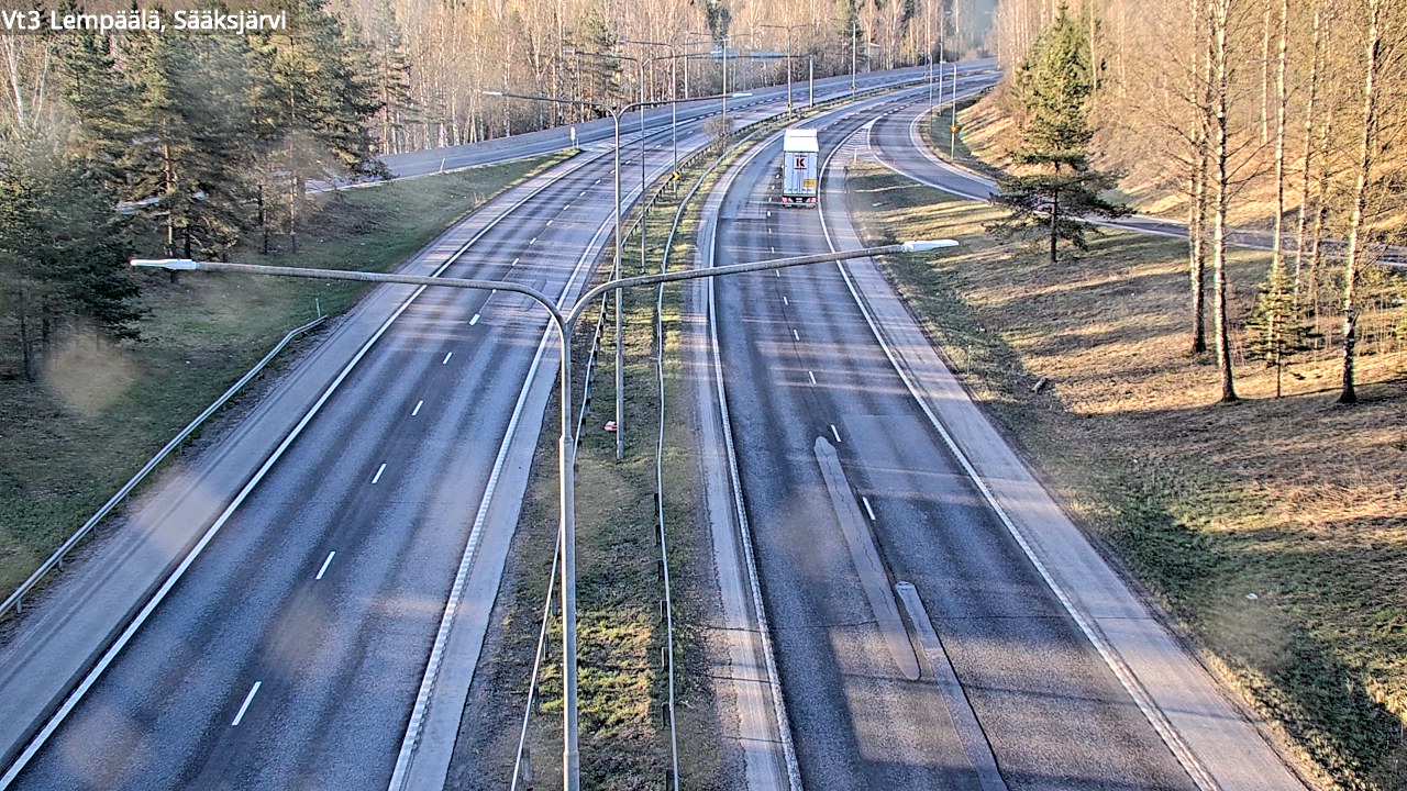 Kelikamerat Kuva Tie 3 Lempäälä, Sääksjärvi, Lempäälä, Pirkanmaa