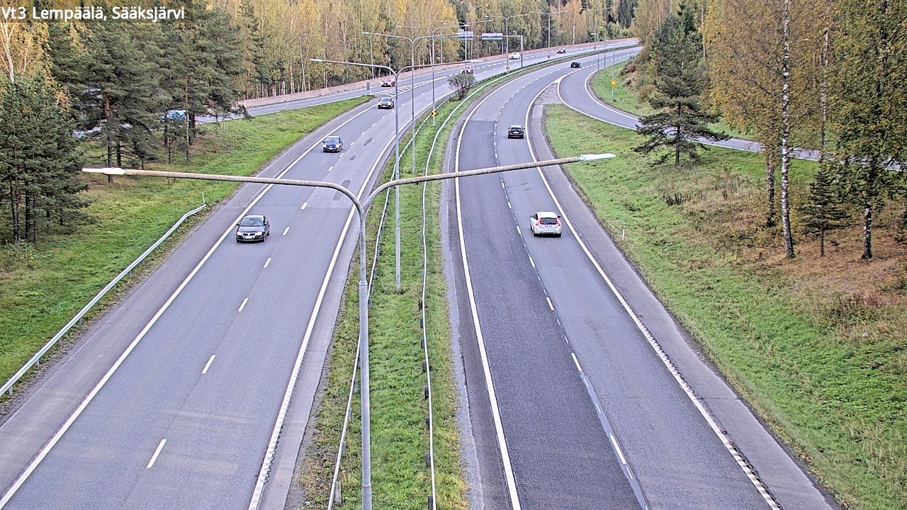 Kelikamerat Kuva Tie 3 Lempäälä, Sääksjärvi, Lempäälä, Pirkanmaa