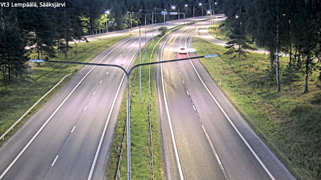 Weather Camera Image Road 3 Lempäälä, Sääksjärvi, Lempäälä, Pirkanmaa