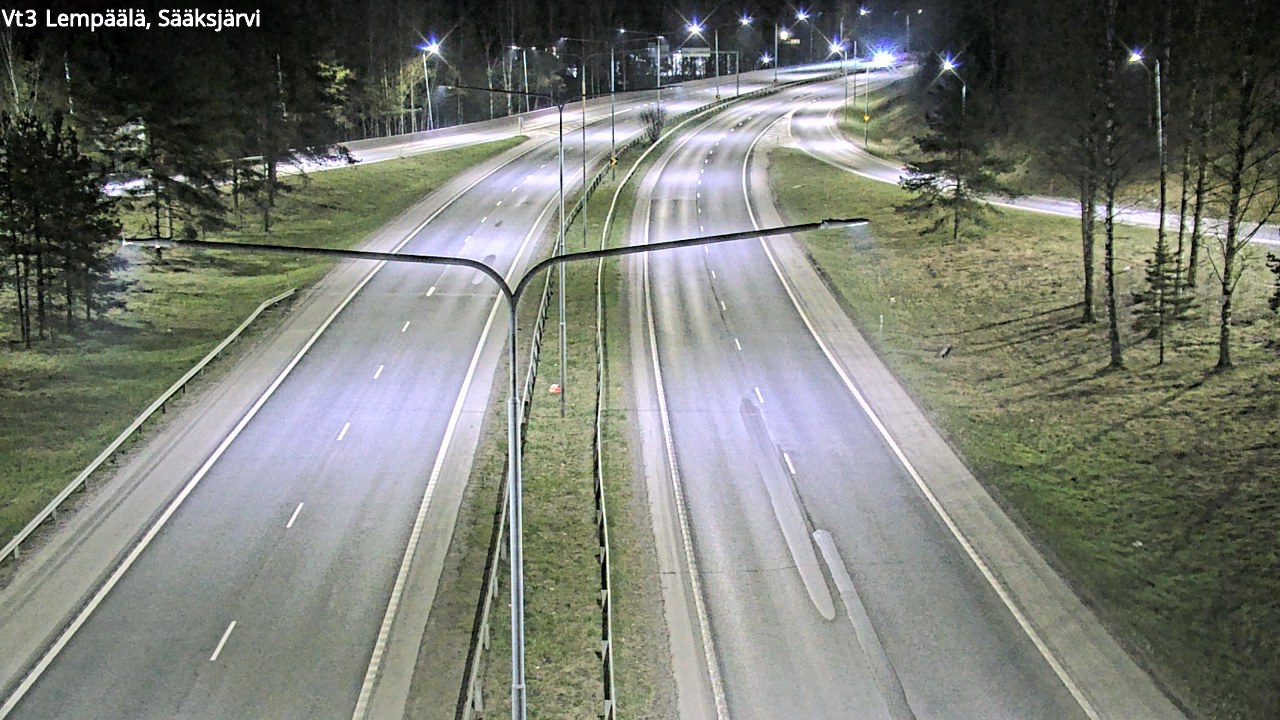 Weather Camera Image Road 3 Lempäälä, Sääksjärvi, Lempäälä, Pirkanmaa