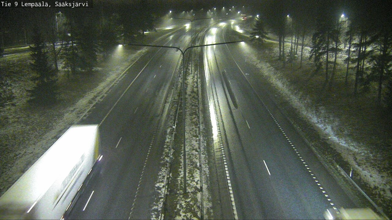 Weather Camera Image Road 3 Lempäälä, Sääksjärvi, Lempäälä, Pirkanmaa