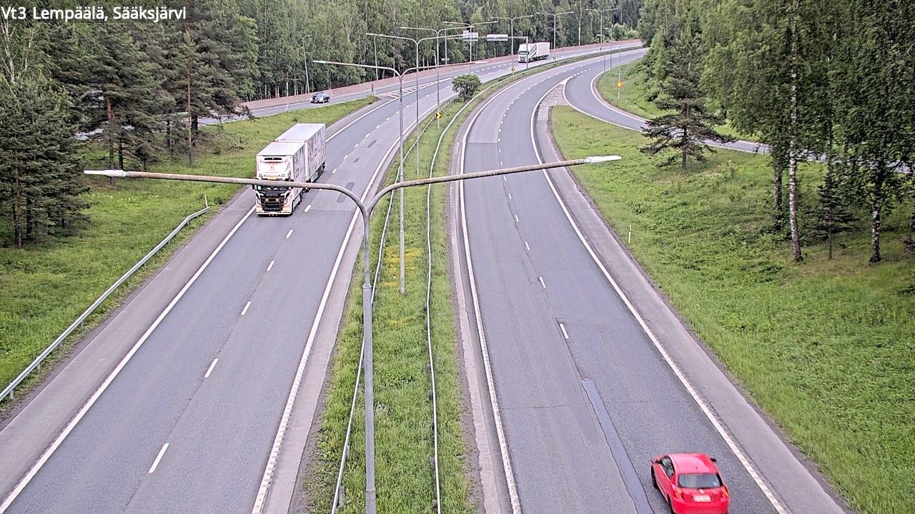 Kelikamerat Kuva Tie 3 Lempäälä, Sääksjärvi, Lempäälä, Pirkanmaa