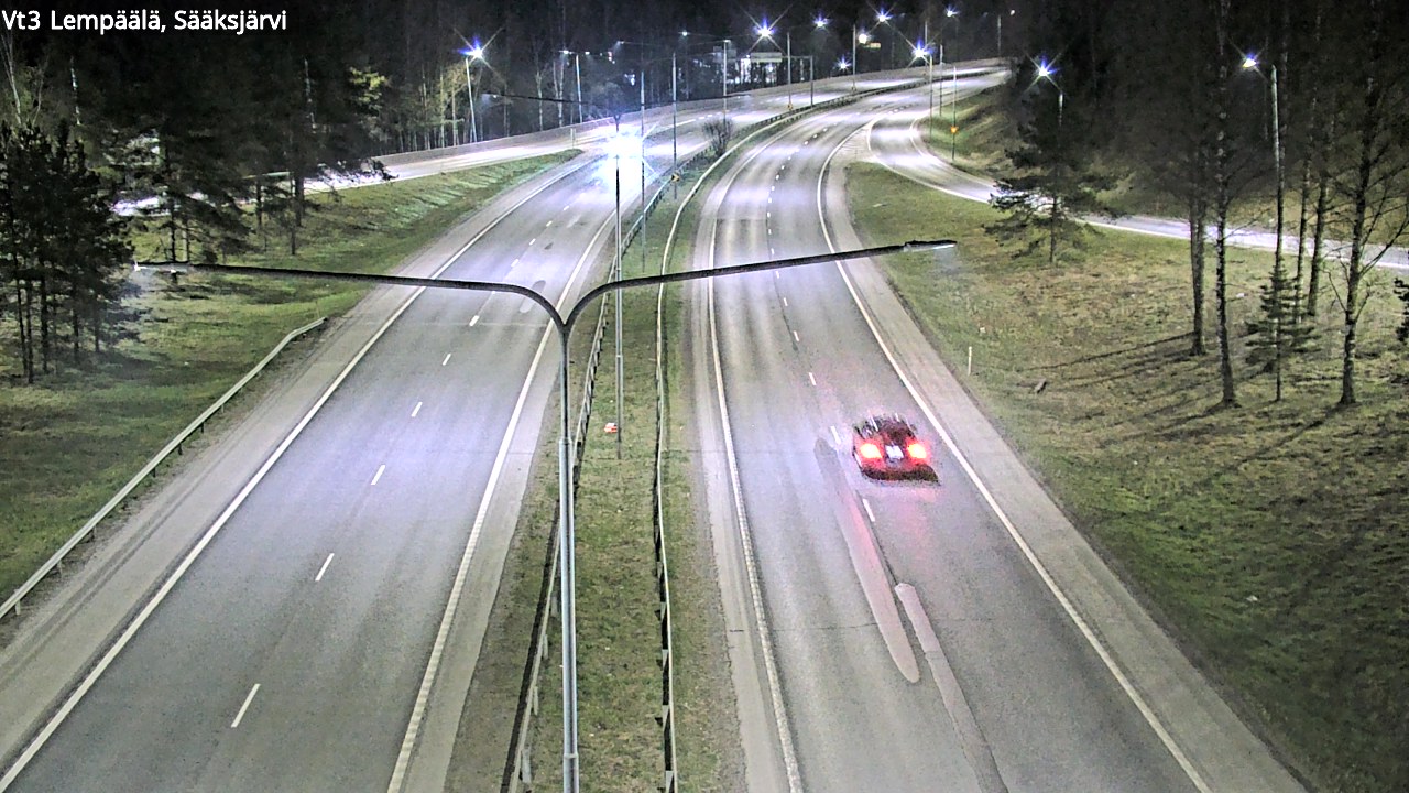 Weather Camera Image Road 3 Lempäälä, Sääksjärvi, Lempäälä, Pirkanmaa