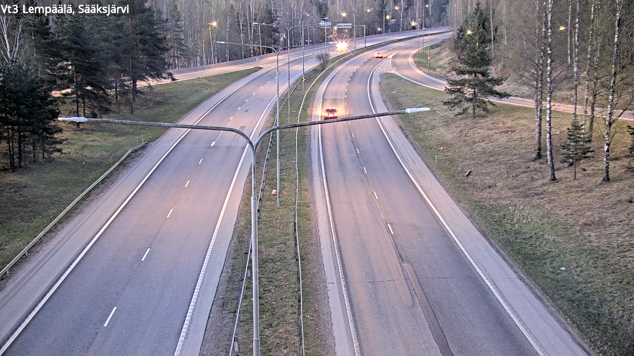 Weather Camera Image Road 3 Lempäälä, Sääksjärvi, Lempäälä, Pirkanmaa