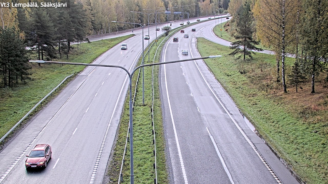 Kelikamerat Kuva Tie 3 Lempäälä, Sääksjärvi, Lempäälä, Pirkanmaa