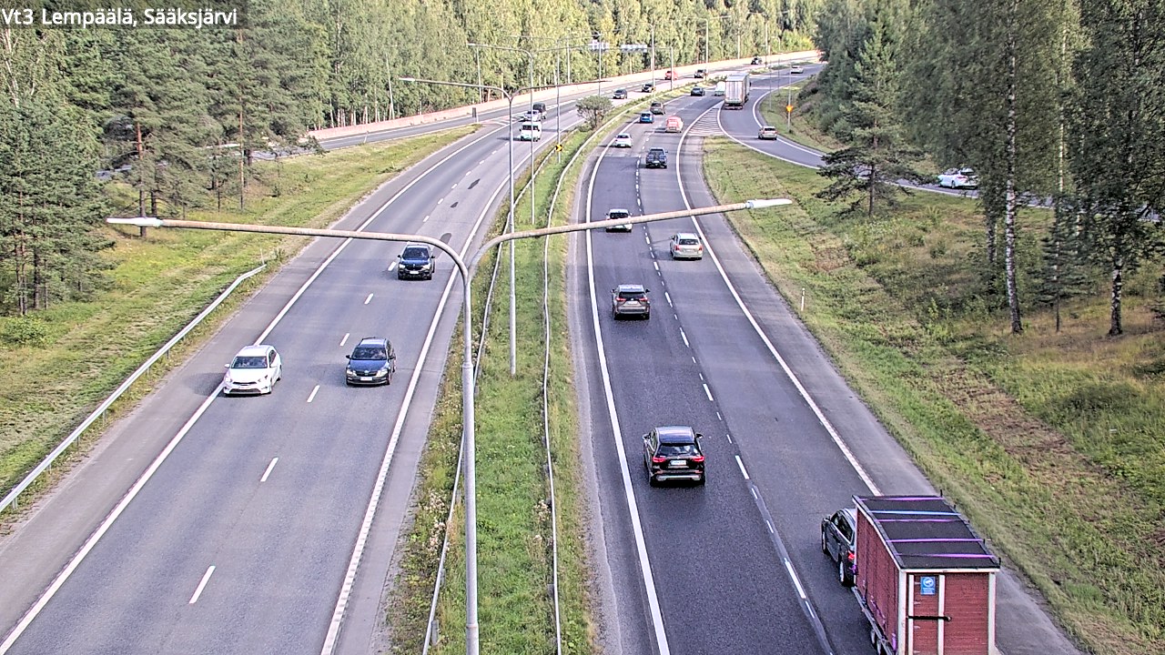 Weather Camera Image Road 3 Lempäälä, Sääksjärvi, Lempäälä, Pirkanmaa