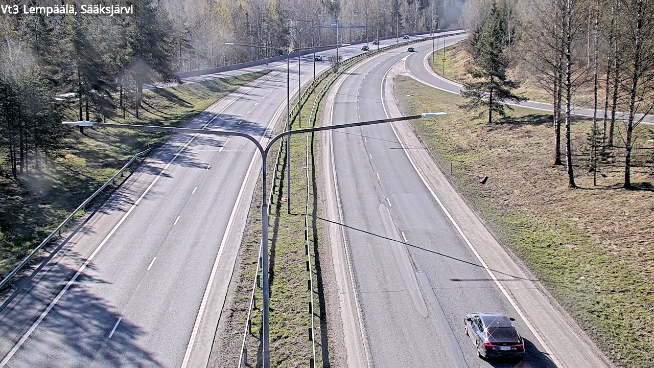 Kelikamerat Kuva Tie 3 Lempäälä, Sääksjärvi, Lempäälä, Pirkanmaa