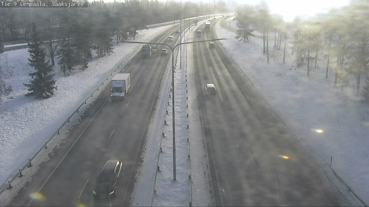 Weather Camera Image Road 3 Lempäälä, Sääksjärvi, Lempäälä, Pirkanmaa