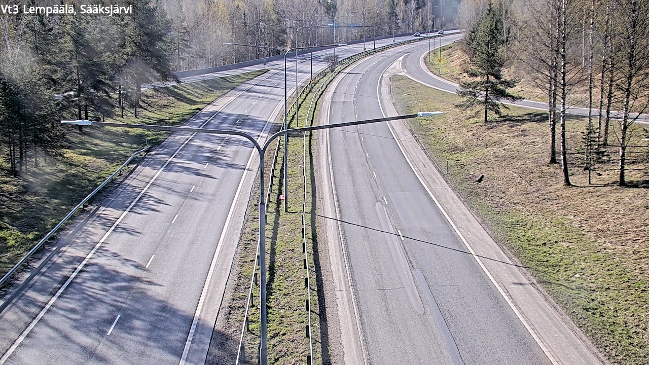 Kelikamerat Kuva Tie 3 Lempäälä, Sääksjärvi, Lempäälä, Pirkanmaa