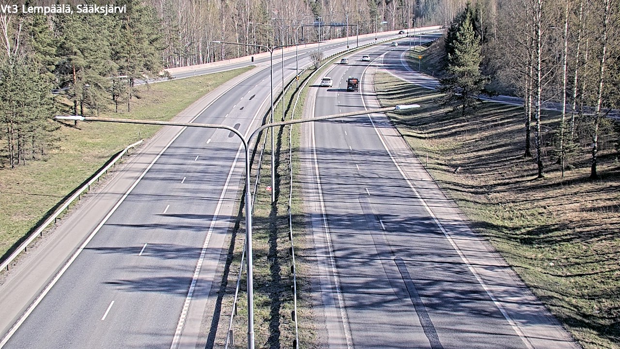 Kelikamerat Kuva Tie 3 Lempäälä, Sääksjärvi, Lempäälä, Pirkanmaa