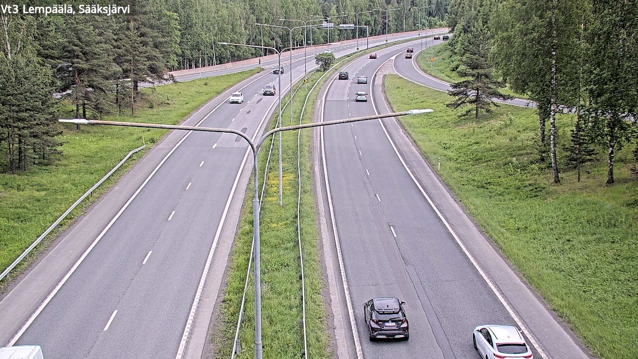 Kelikamerat Kuva Tie 3 Lempäälä, Sääksjärvi, Lempäälä, Pirkanmaa