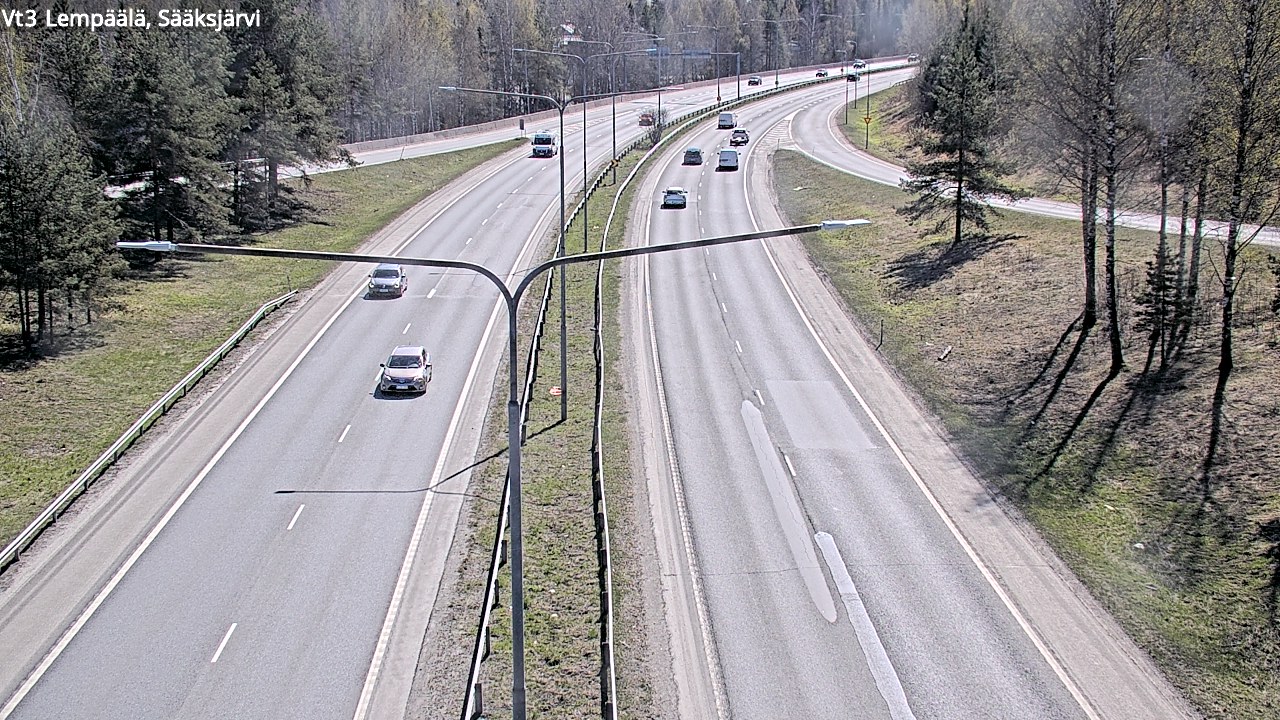 Kelikamerat Kuva Tie 3 Lempäälä, Sääksjärvi, Lempäälä, Pirkanmaa