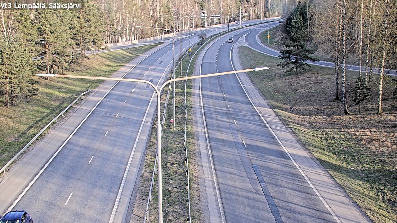 Kelikamerat Kuva Tie 3 Lempäälä, Sääksjärvi, Lempäälä, Pirkanmaa