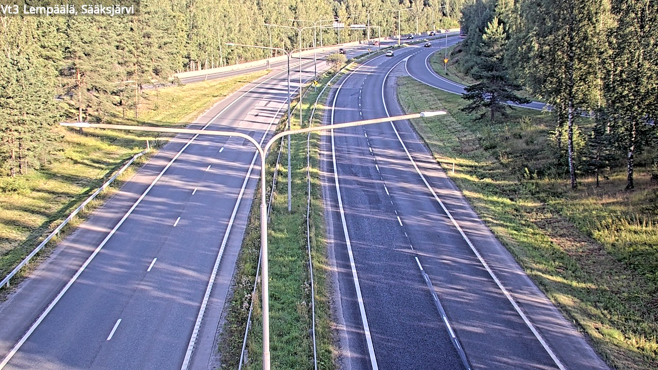 Weather Camera Image Road 3 Lempäälä, Sääksjärvi, Lempäälä, Pirkanmaa