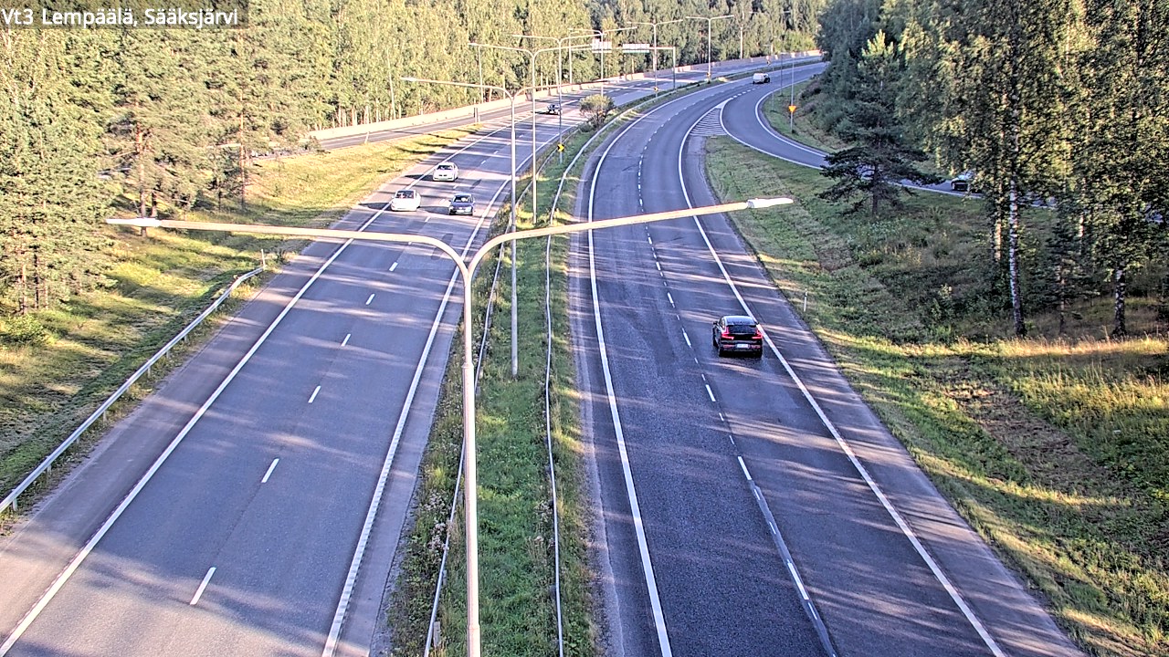 Weather Camera Image Road 3 Lempäälä, Sääksjärvi, Lempäälä, Pirkanmaa