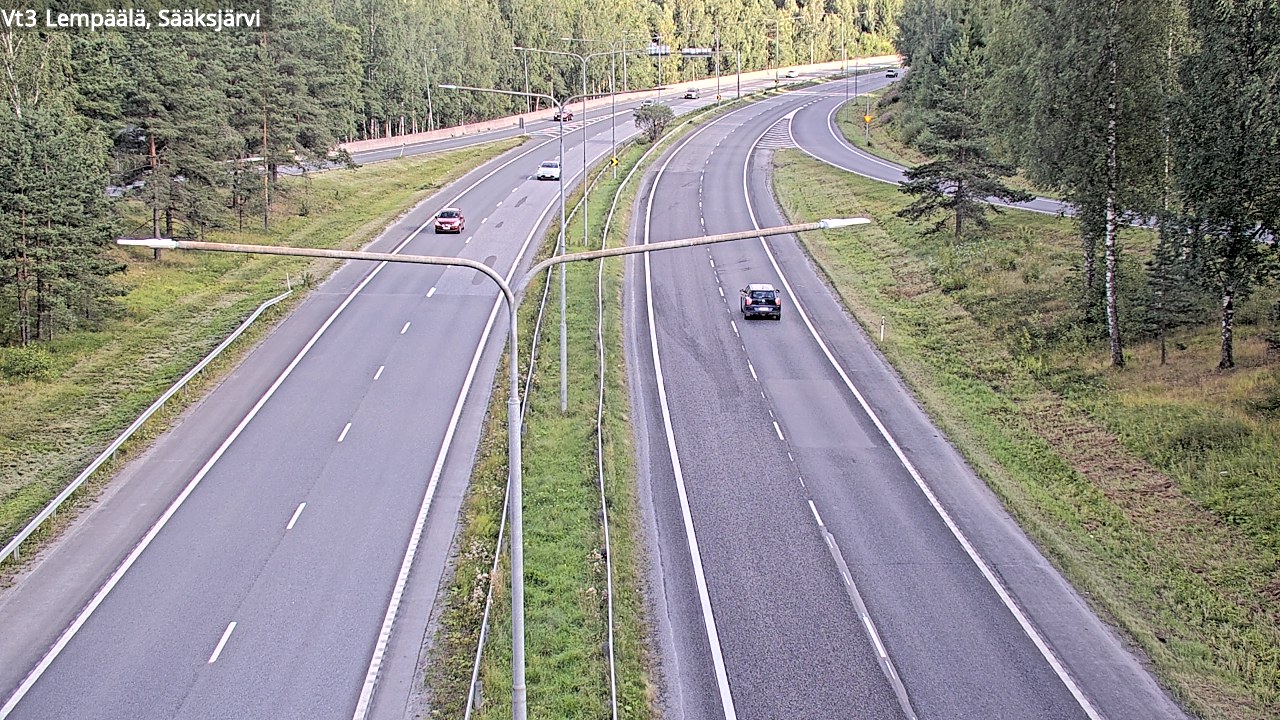 Weather Camera Image Road 3 Lempäälä, Sääksjärvi, Lempäälä, Pirkanmaa