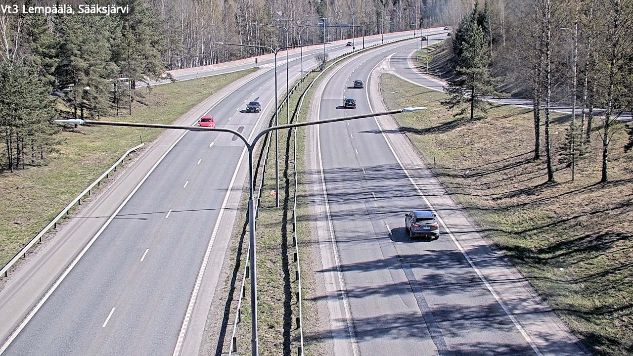 Kelikamerat Kuva Tie 3 Lempäälä, Sääksjärvi, Lempäälä, Pirkanmaa