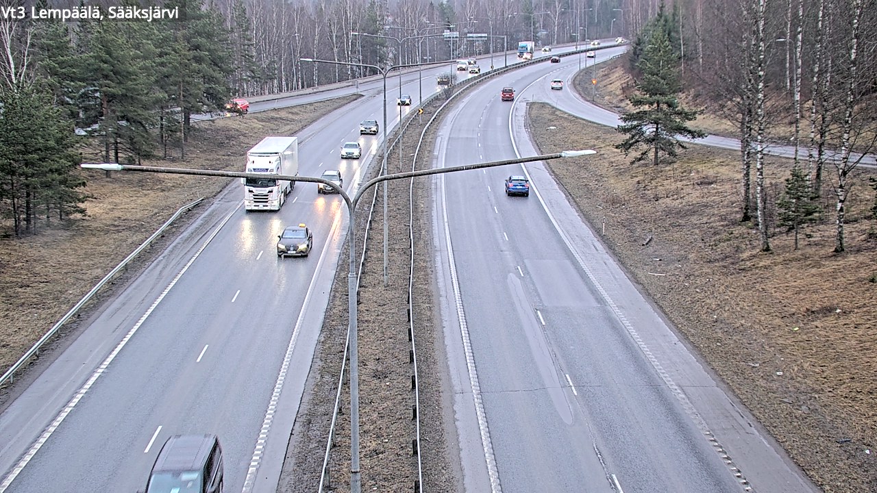 Kelikamerat Kuva Tie 3 Lempäälä, Sääksjärvi, Lempäälä, Pirkanmaa