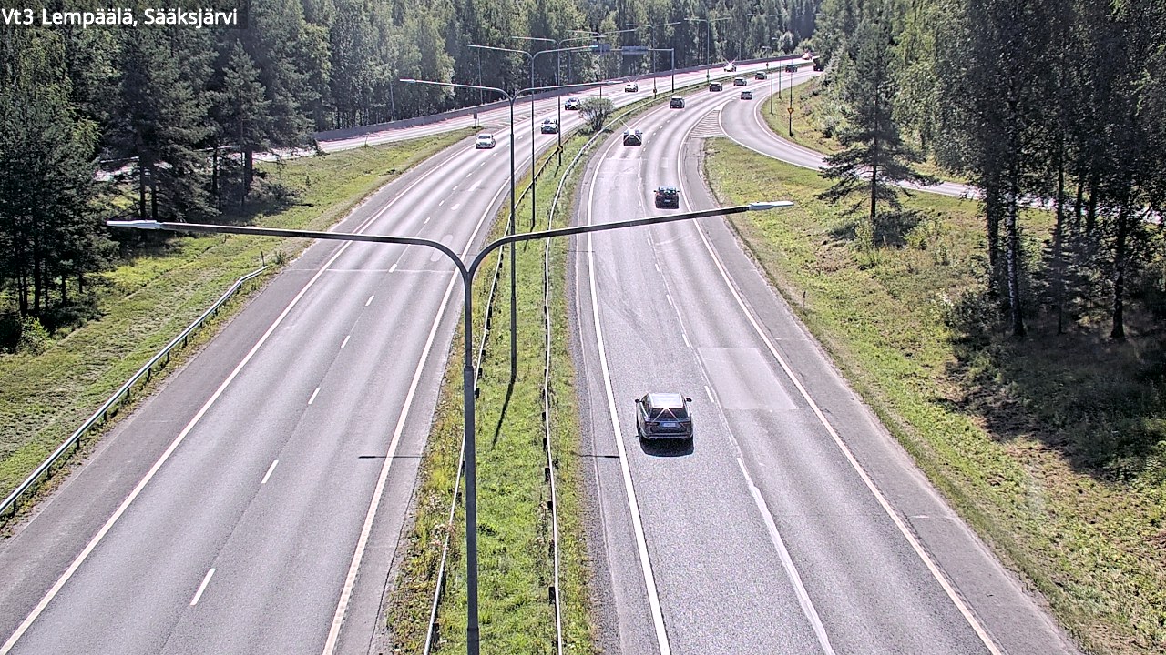 Weather Camera Image Road 3 Lempäälä, Sääksjärvi, Lempäälä, Pirkanmaa