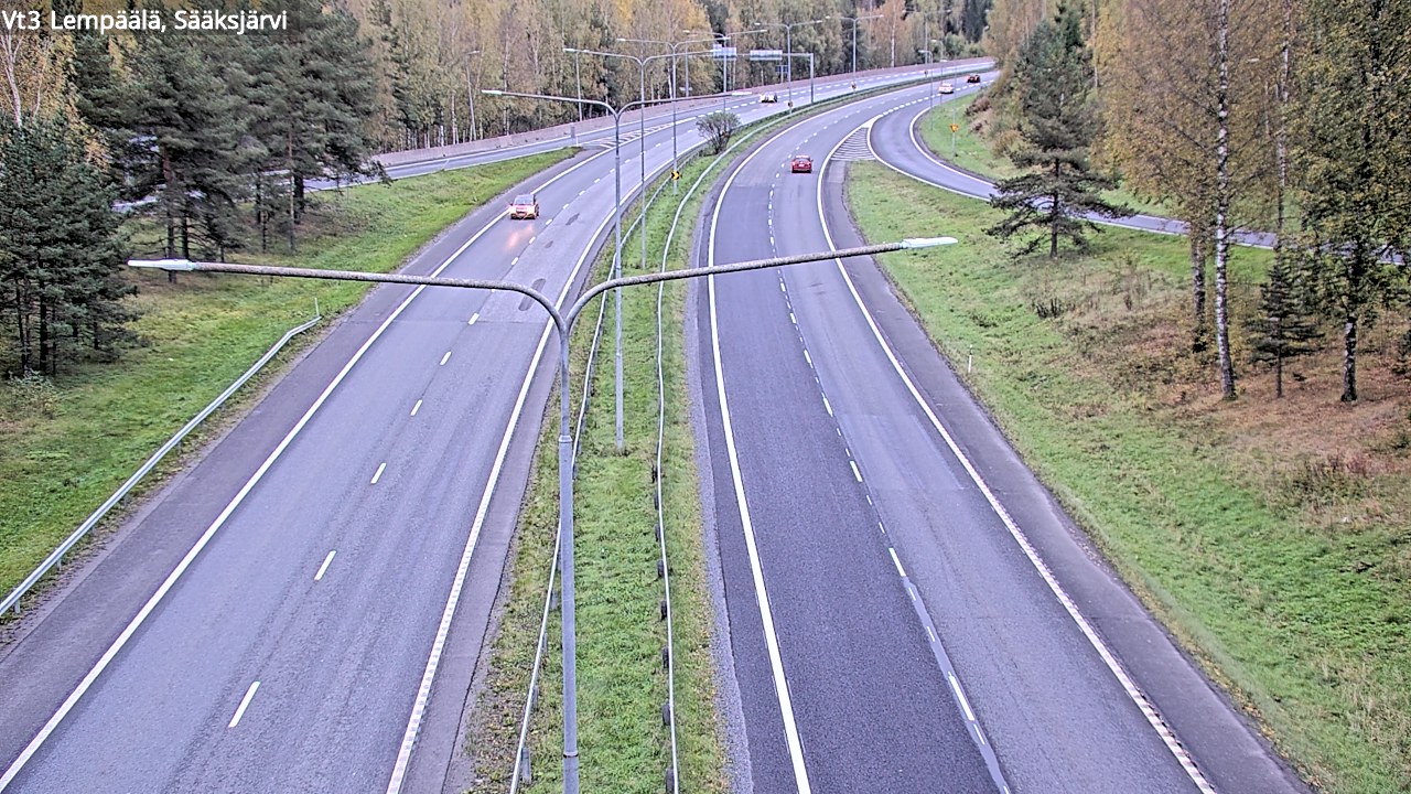 Kelikamerat Kuva Tie 3 Lempäälä, Sääksjärvi, Lempäälä, Pirkanmaa