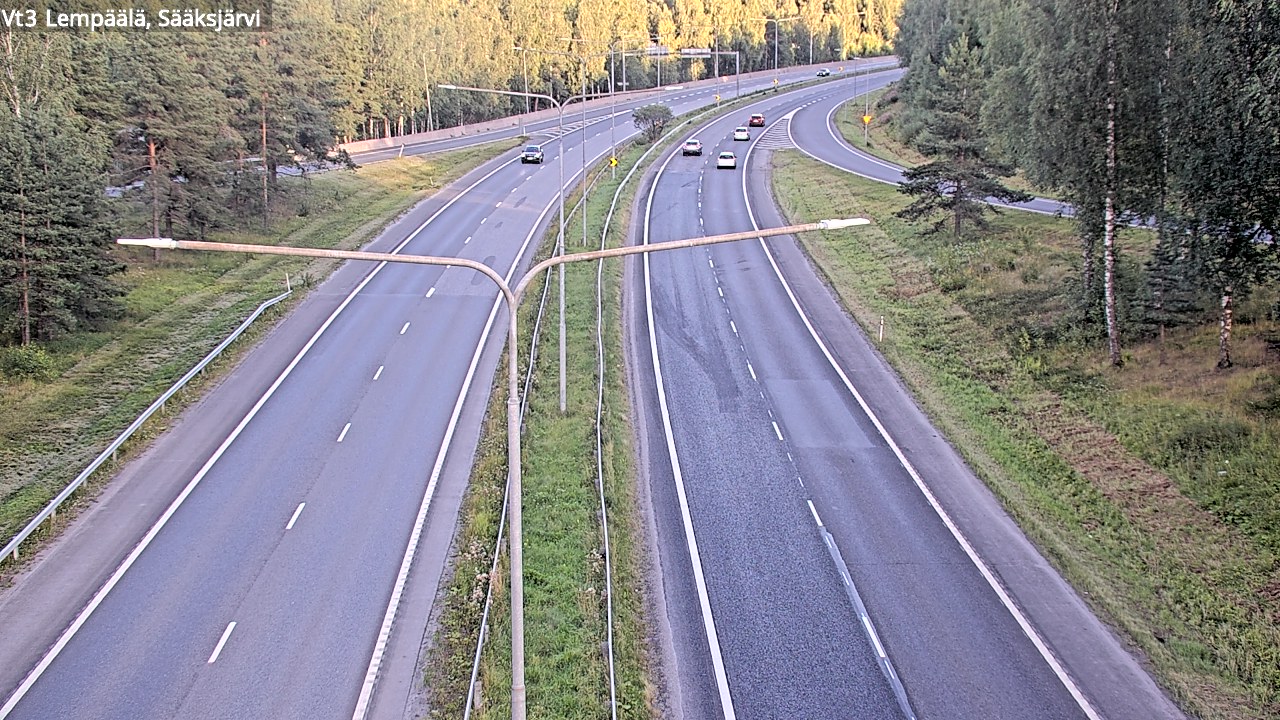 Weather Camera Image Road 3 Lempäälä, Sääksjärvi, Lempäälä, Pirkanmaa
