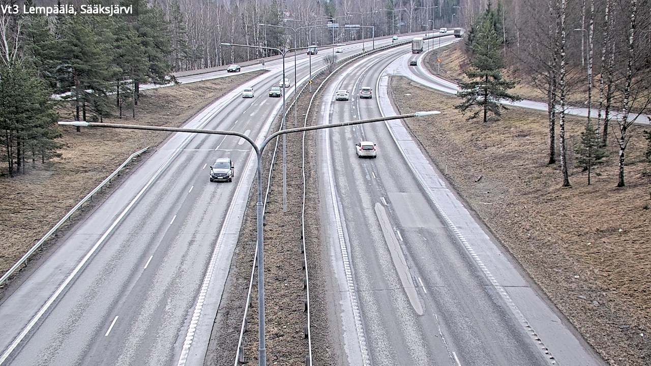 Weather Camera Image Road 3 Lempäälä, Sääksjärvi, Lempäälä, Pirkanmaa