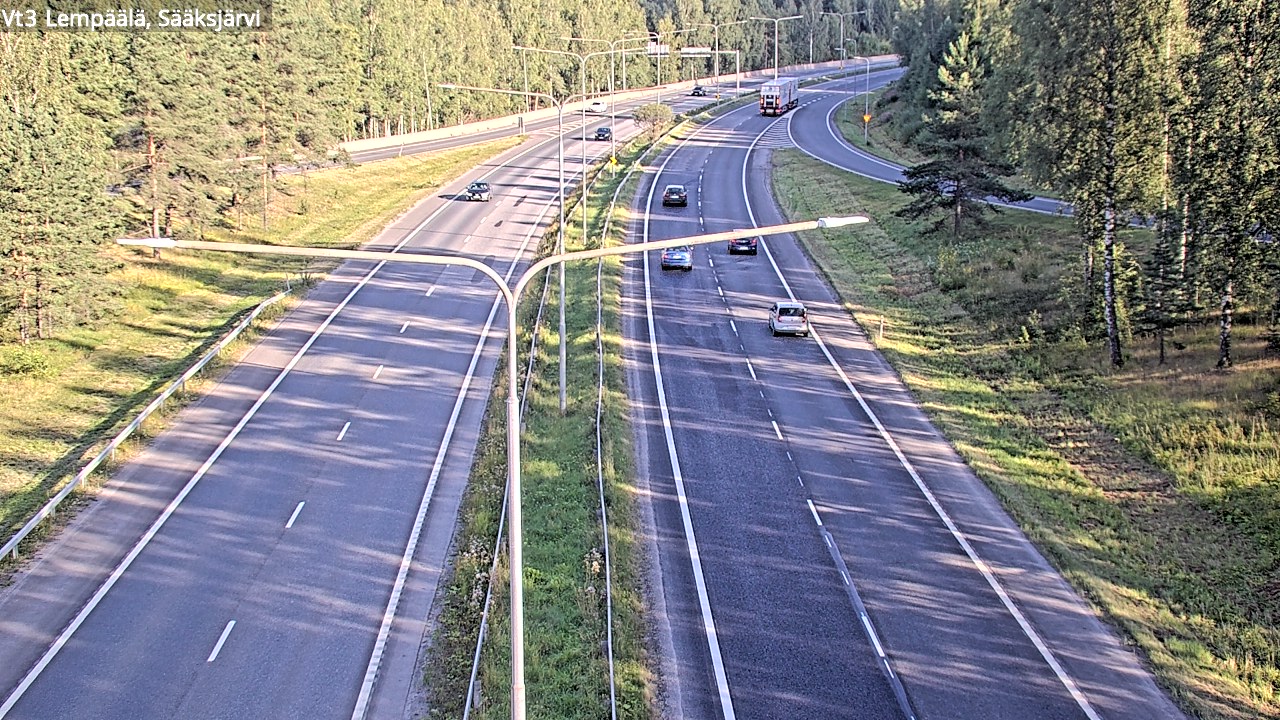 Weather Camera Image Road 3 Lempäälä, Sääksjärvi, Lempäälä, Pirkanmaa