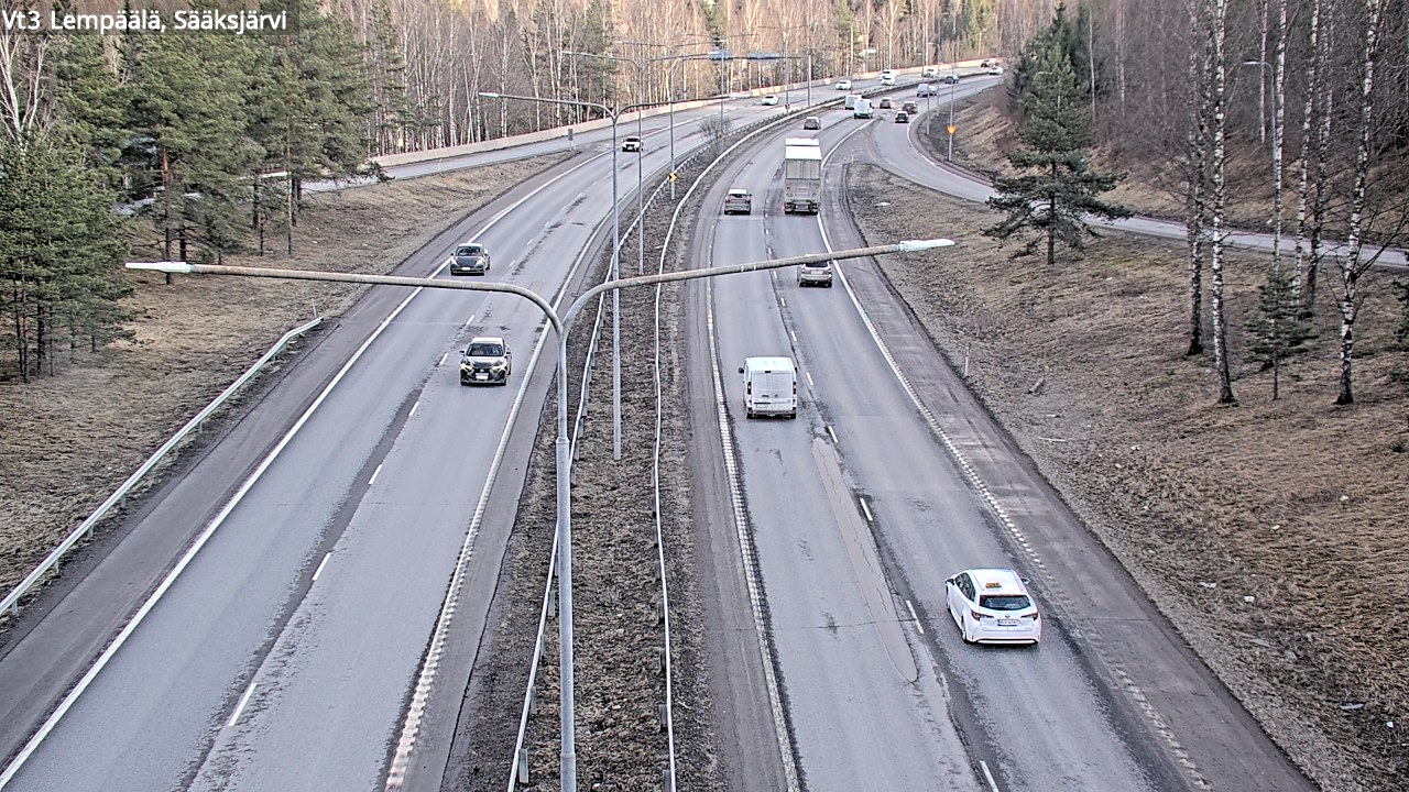 Weather Camera Image Road 3 Lempäälä, Sääksjärvi, Lempäälä, Pirkanmaa