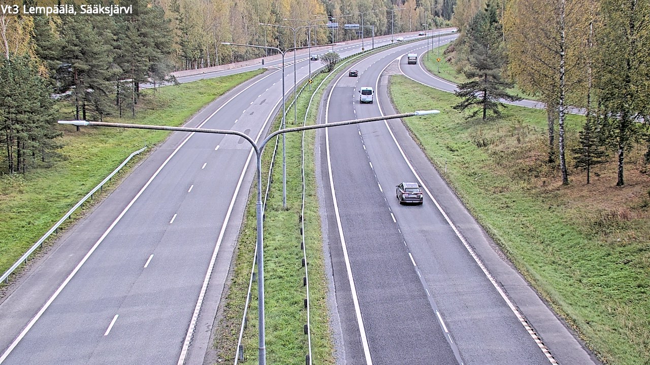 Kelikamerat Kuva Tie 3 Lempäälä, Sääksjärvi, Lempäälä, Pirkanmaa