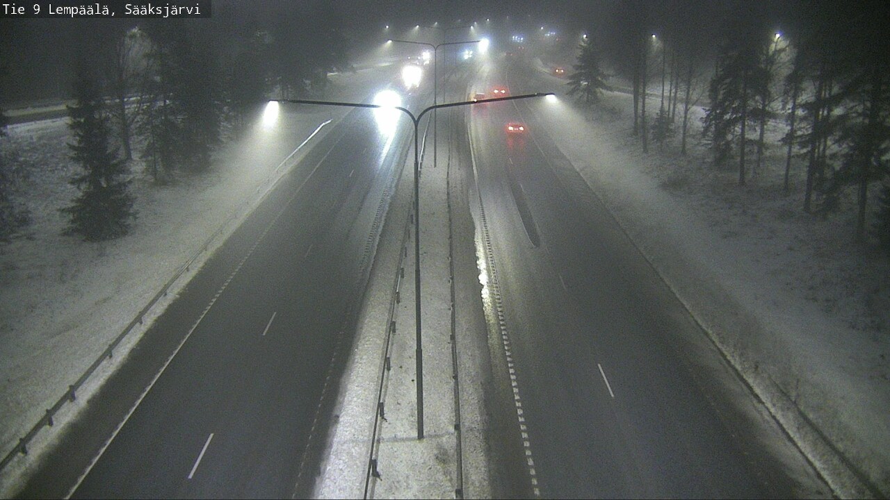 Weather Camera Image Road 3 Lempäälä, Sääksjärvi, Lempäälä, Pirkanmaa