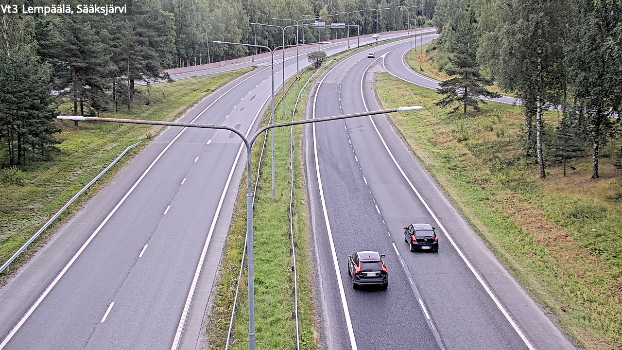 Weather Camera Image Road 3 Lempäälä, Sääksjärvi, Lempäälä, Pirkanmaa