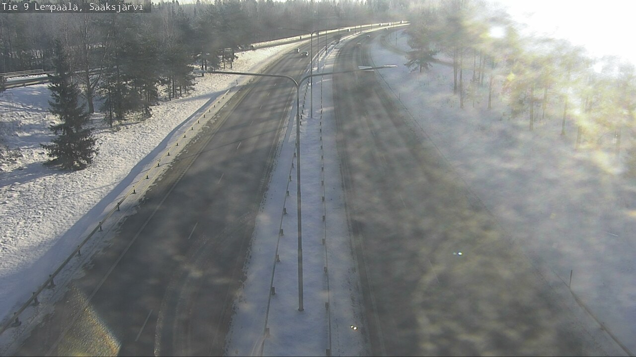 Weather Camera Image Road 3 Lempäälä, Sääksjärvi, Lempäälä, Pirkanmaa