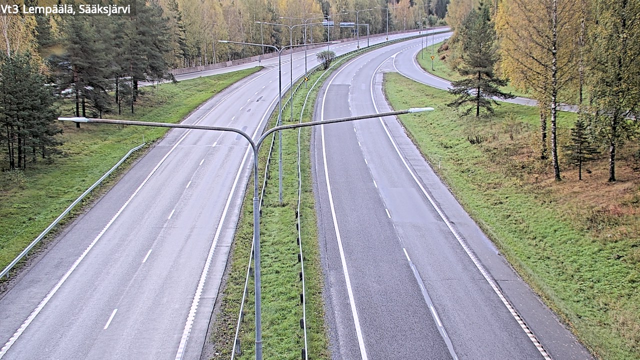 Weather Camera Image Road 3 Lempäälä, Sääksjärvi, Lempäälä, Pirkanmaa