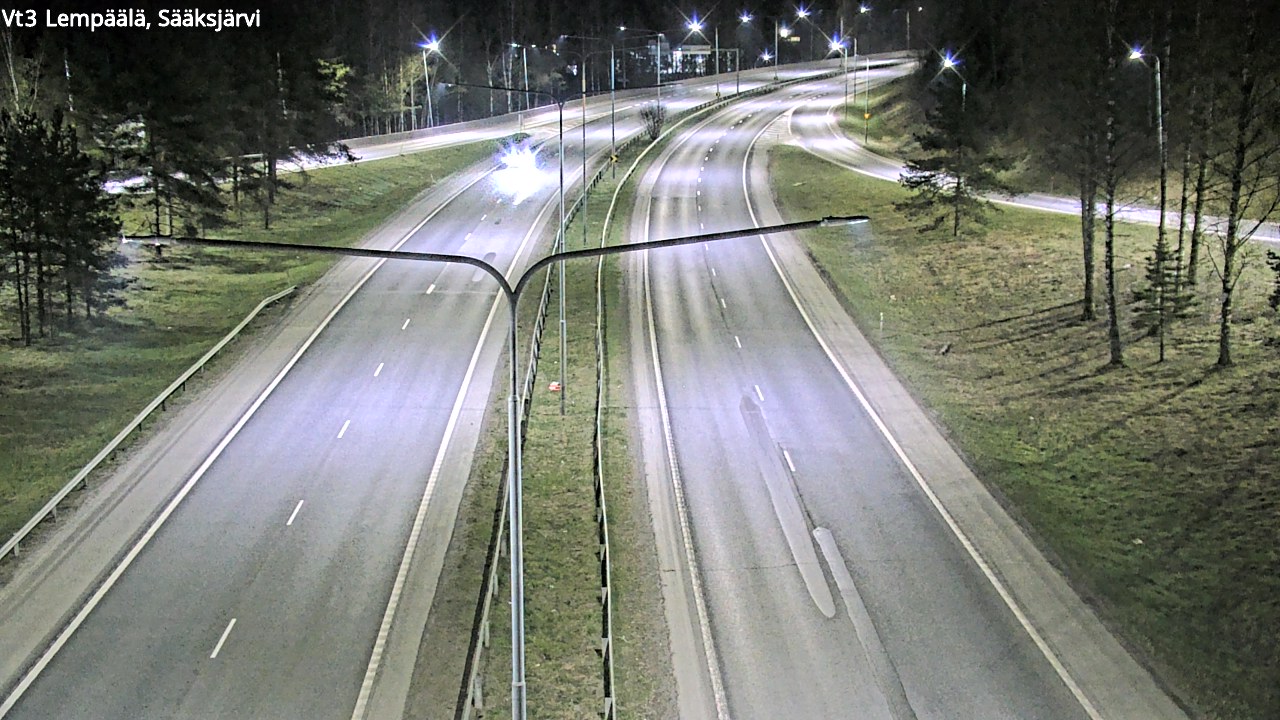 Weather Camera Image Road 3 Lempäälä, Sääksjärvi, Lempäälä, Pirkanmaa