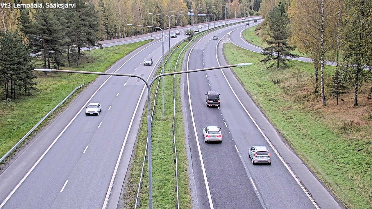 Kelikamerat Kuva Tie 3 Lempäälä, Sääksjärvi, Lempäälä, Pirkanmaa
