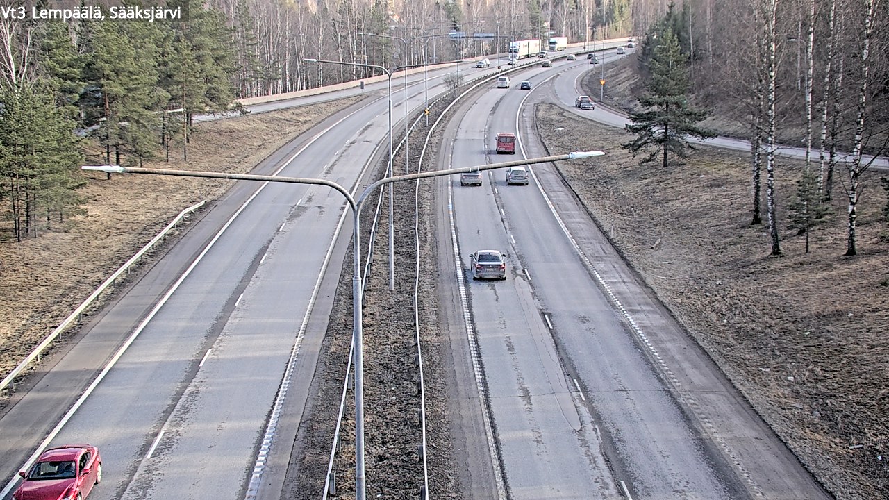 Weather Camera Image Road 3 Lempäälä, Sääksjärvi, Lempäälä, Pirkanmaa