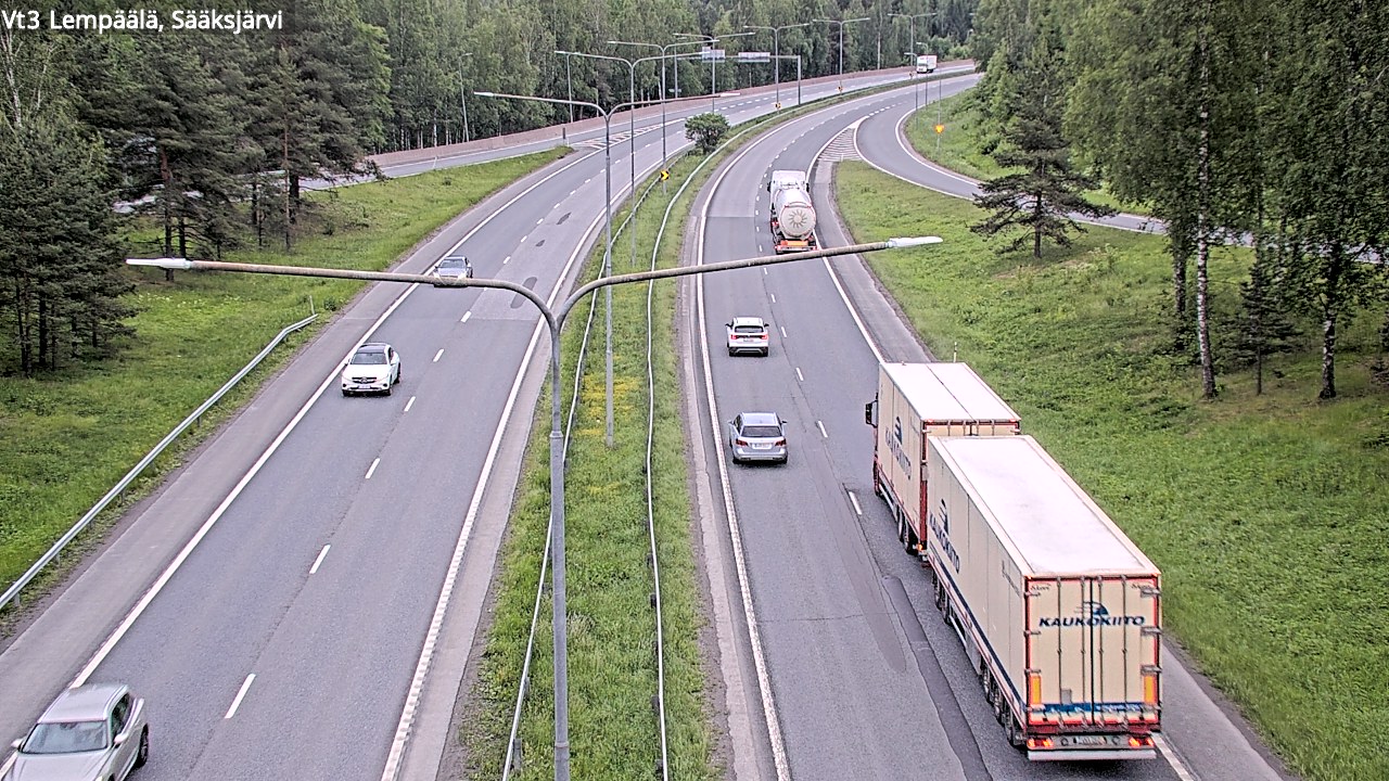 Kelikamerat Kuva Tie 3 Lempäälä, Sääksjärvi, Lempäälä, Pirkanmaa