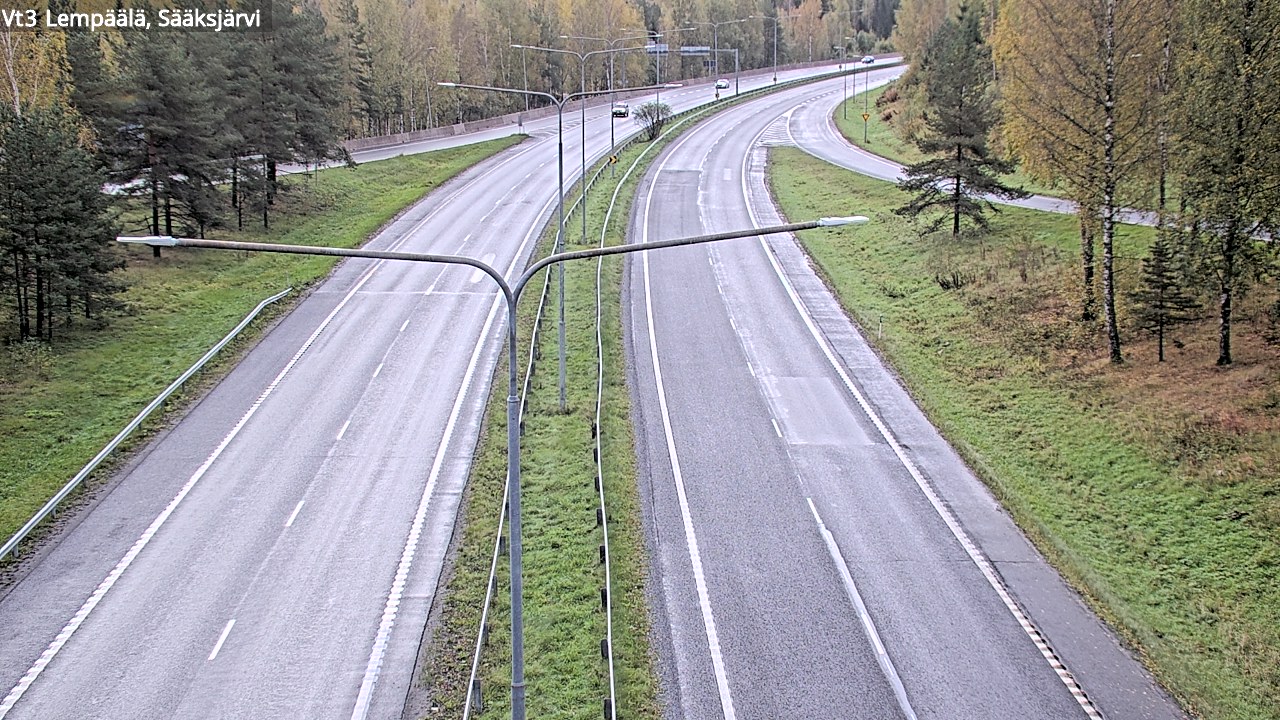 Weather Camera Image Road 3 Lempäälä, Sääksjärvi, Lempäälä, Pirkanmaa