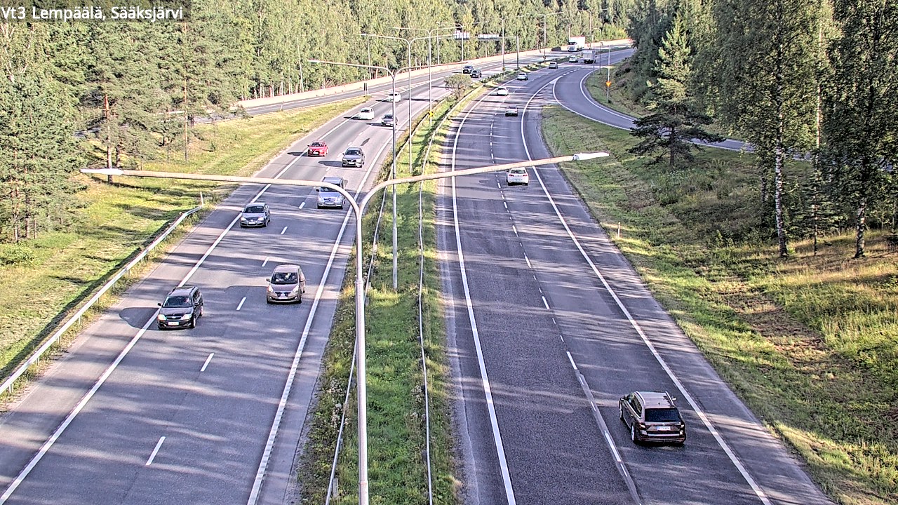 Weather Camera Image Road 3 Lempäälä, Sääksjärvi, Lempäälä, Pirkanmaa