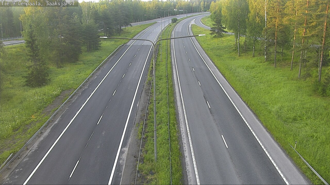 Weather Camera Image Road 3 Lempäälä, Sääksjärvi, Lempäälä, Pirkanmaa