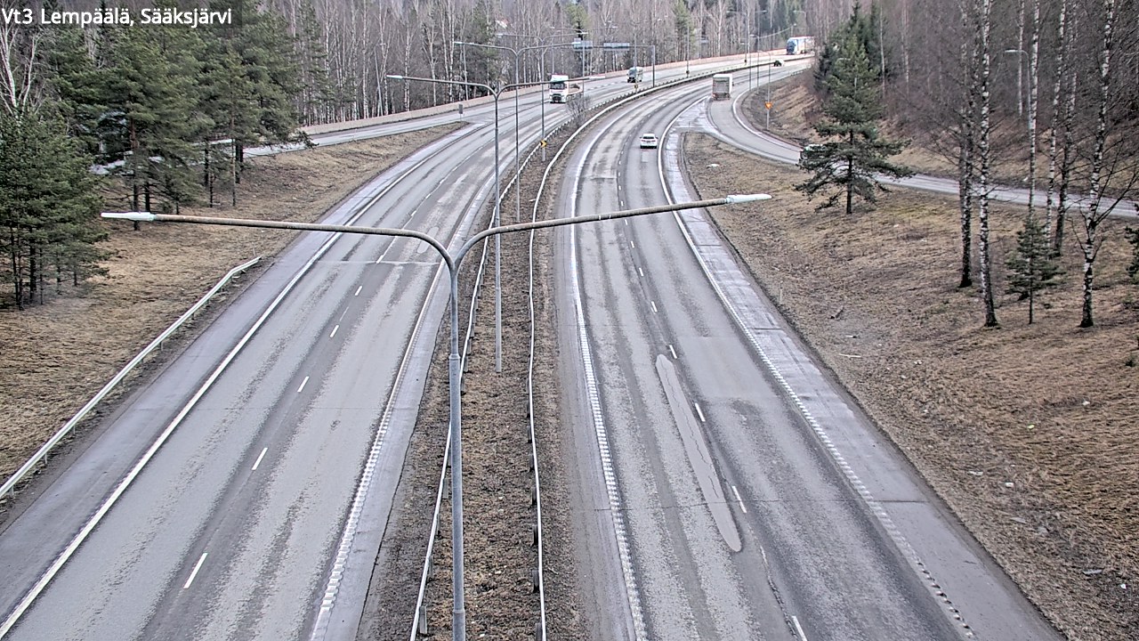 Weather Camera Image Road 3 Lempäälä, Sääksjärvi, Lempäälä, Pirkanmaa