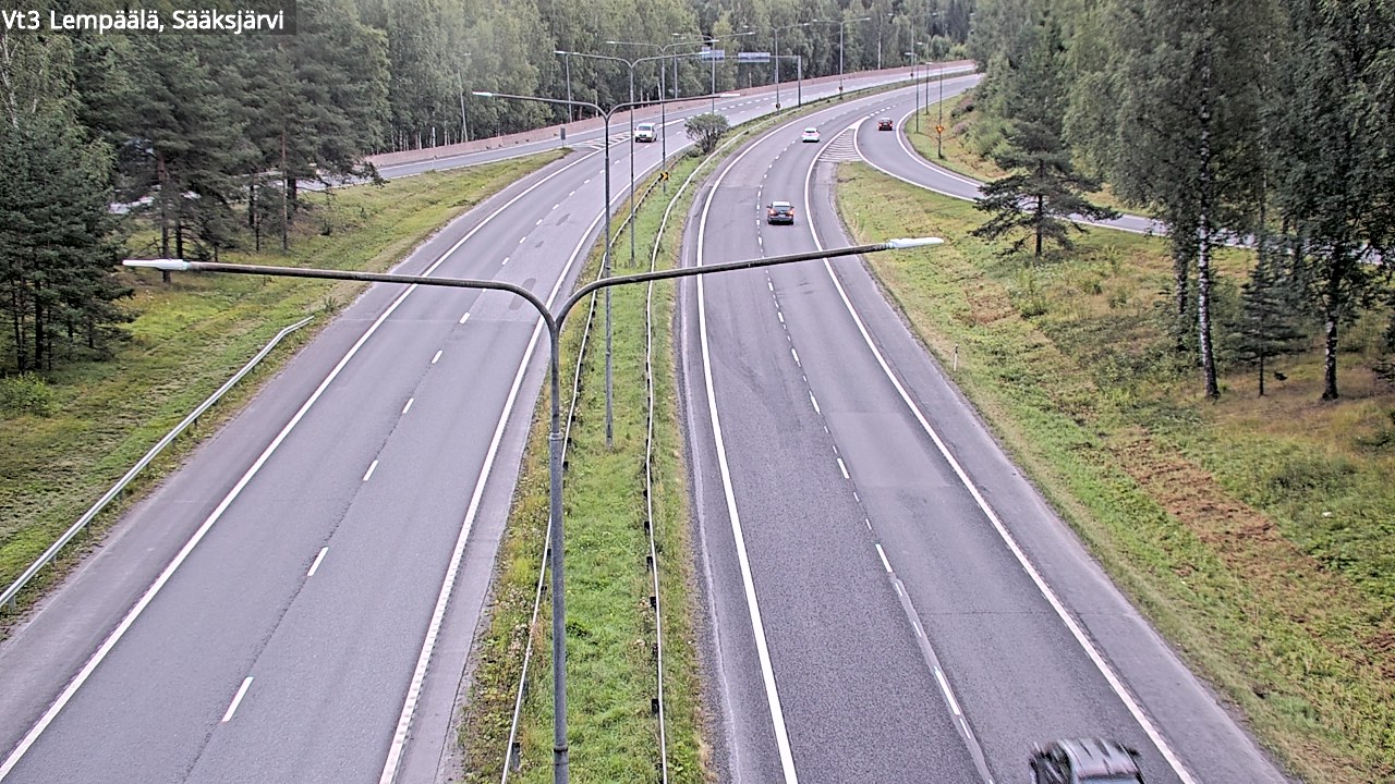 Weather Camera Image Road 3 Lempäälä, Sääksjärvi, Lempäälä, Pirkanmaa