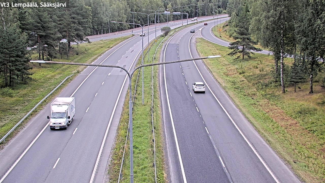 Weather Camera Image Road 3 Lempäälä, Sääksjärvi, Lempäälä, Pirkanmaa