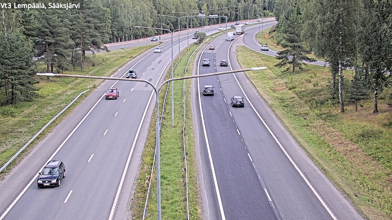 Weather Camera Image Road 3 Lempäälä, Sääksjärvi, Lempäälä, Pirkanmaa