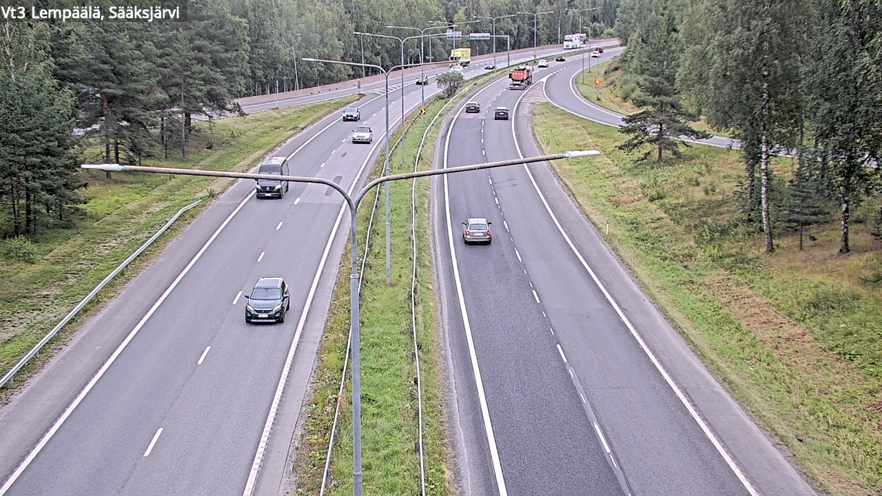 Kelikamerat Kuva Tie 3 Lempäälä, Sääksjärvi, Lempäälä, Pirkanmaa