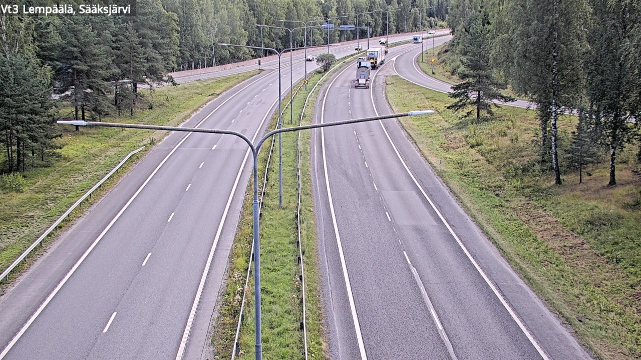 Weather Camera Image Road 3 Lempäälä, Sääksjärvi, Lempäälä, Pirkanmaa