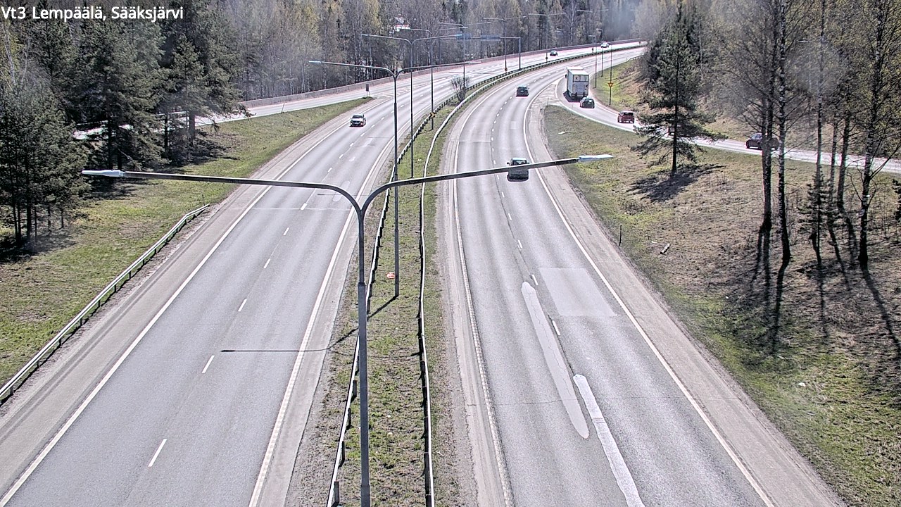 Kelikamerat Kuva Tie 3 Lempäälä, Sääksjärvi, Lempäälä, Pirkanmaa