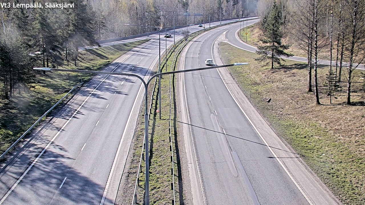 Kelikamerat Kuva Tie 3 Lempäälä, Sääksjärvi, Lempäälä, Pirkanmaa