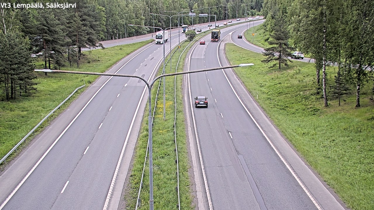 Weather Camera Image Väg 3 Lembois, Sääksjärvi, Lempäälä, Pirkanmaa